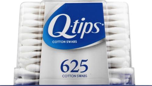 imageQtips Cotton Swabs for Hygiene and Beauty Care Original Cotton Swab Made with 100 Cotton 625 Count White Pack of 2625 Count Pack of 2