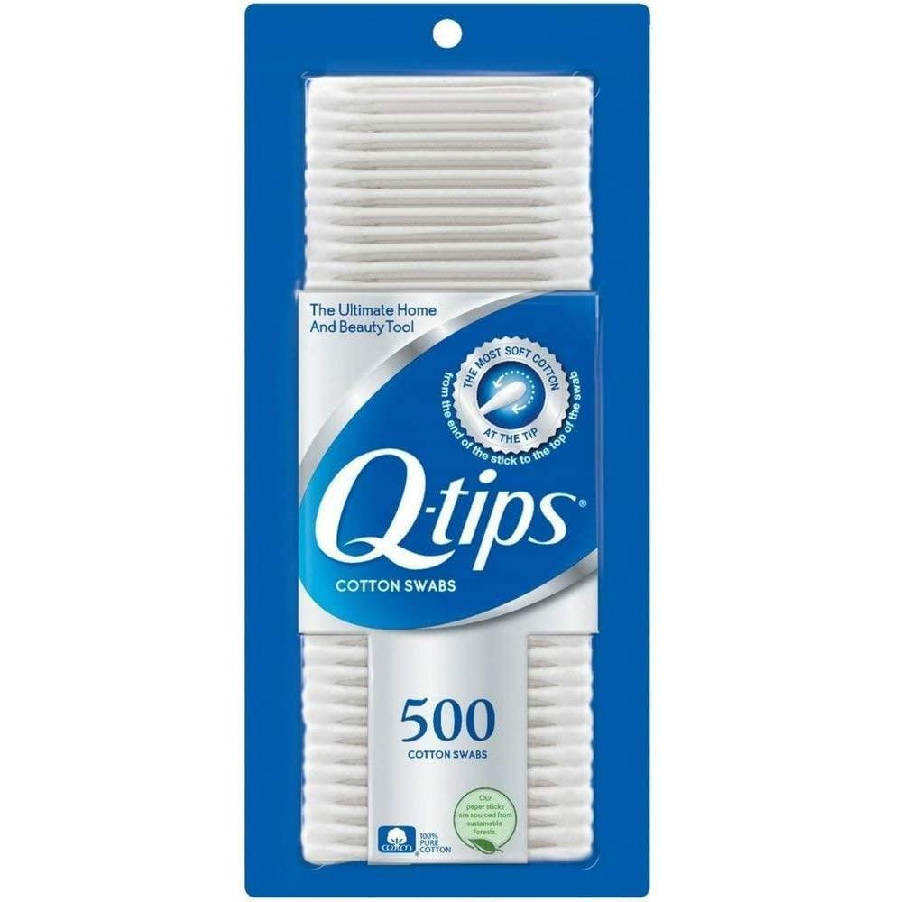 imageQtips COTTON SWABS 750 ct500 Count Pack of 4
