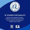 Q-Tips Gentle Exfoliating Cotton Rounds for Face, 100% Cotton, Dual Textured Lint Free Makeup Remover Pads, Cleansing Face Pads for Toner, Nail Polish Remover, Skin Care – 80 Count Per Pack, 6 Pack